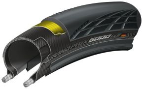 Continental GP5000 Tubeless (32-622) taitettava ulkorengas (Musta)