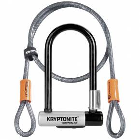 Kryptonite Kryptolok Mini U-Lock+Cable