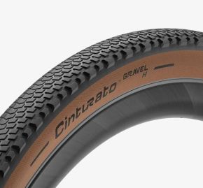 Pirelli Cinturato Gravel H Classic 45-622 taitettava ulkorengas (Musta / Ruskea)