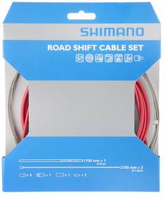 Shimano maantiepyörän vaihdevaijerisarja PTFE