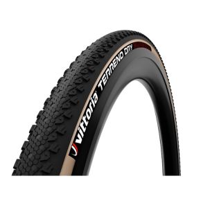 Vittoria Terreno Dry G2 (47-622) taitettava ulkorengas (Musta / Ruskea)